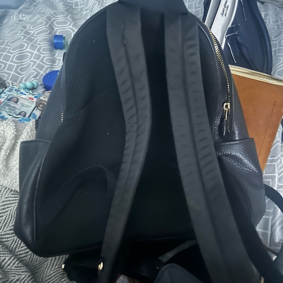Coach Black Backpack with Gold Accents - Picture 2 of 2